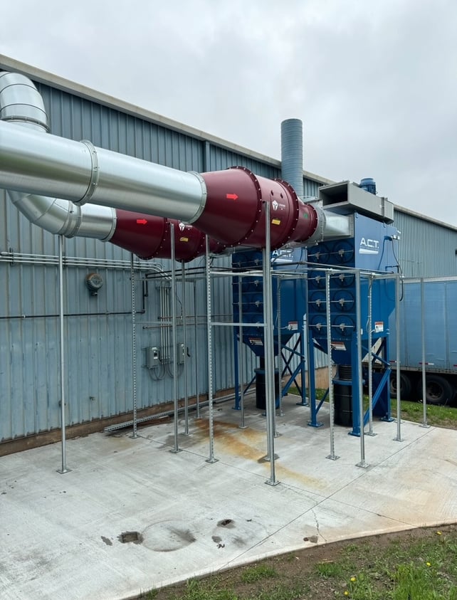 Metal Dust Collector Case Study: Torch Cutting Titanium for a Globally Based High Alloy Scrap Recycler