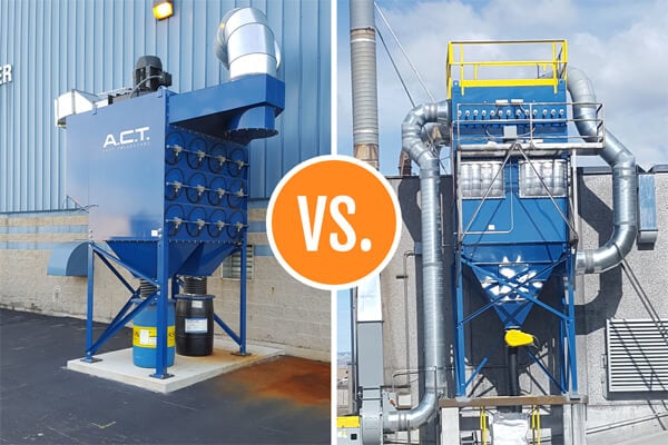 The Difference Between Baghouse and Cartridge Dust Collection Systems